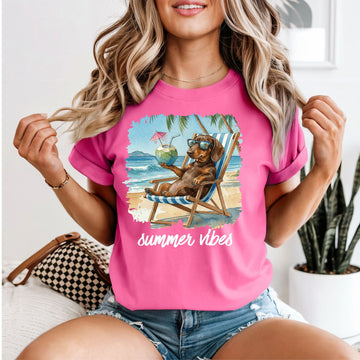 Dog Summer Vibes Tshirt