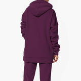 Comfy Lounge Drawstring Hoodie Sweatshirt w/ Kangaroo & Tech Pocket