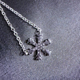 925 Sterling Silver CZ Necklaces – Star Moon, Snowflake, Heart, Infinity Bar