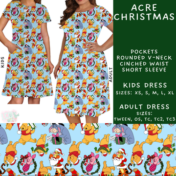 Batch #228 - Christmas Magic 2 - Closes 10/31 - ETA early/mid Dec - Acre Christmas Adult & Kids Dresses