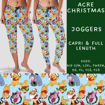 Batch #228 - Christmas Magic 2 - Closes 10/31 - ETA early/mid Dec - Acre Christmas Full and Capri Length Joggers