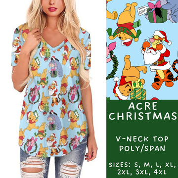 Batch #228 - Christmas Magic 2 - Closes 10/31 - ETA early/mid Dec - Acre Christmas V-Neck Tee