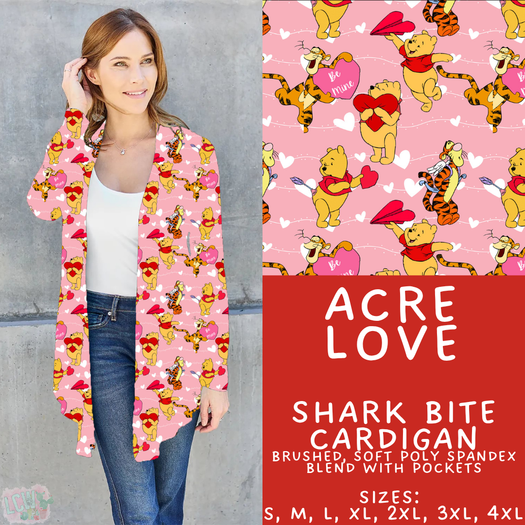 Batch #457 - Magical Character Love Collection - Closes 12/1 - ETA mid Jan - Acre Love Cardigan