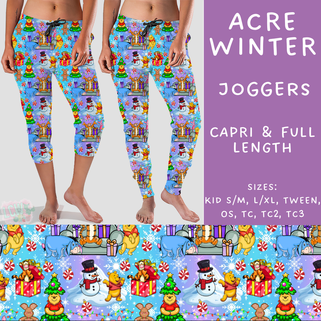 Batch #228 - Christmas Magic 2 - Closes 10/31 - ETA early/mid Dec - Acre Winter Full and Capri Length Joggers