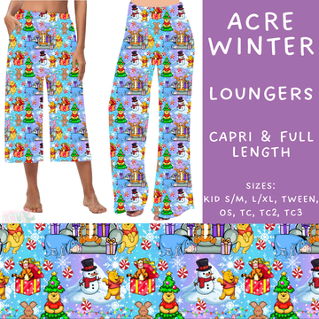 Batch #228 - Christmas Magic 2 - Closes 10/31 - ETA early/mid Dec - Acre Winter Full Capri and Full Length Loungers