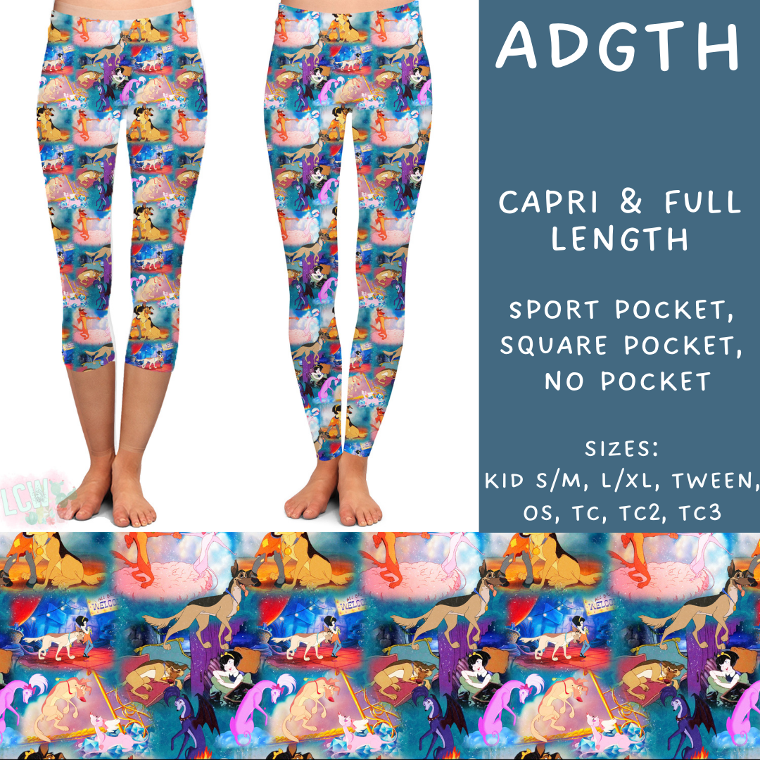 Batch #278 - Cool Characters 7 - Closes 1/29 - ETA early April - ADGTH Full and Capri Length Leggings