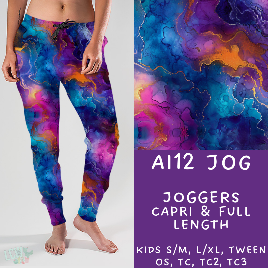 Batch #275 - Alcohol Ink - Closes 1/23 - ETA late March - AI12 Joggers