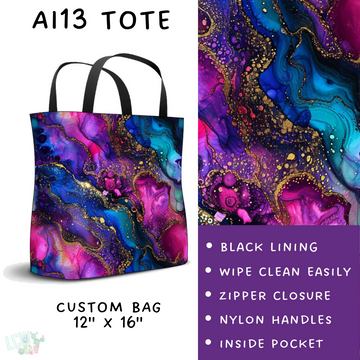 Batch #275 - Alcohol Ink - Closes 1/23 - ETA late March - AI13 Tote