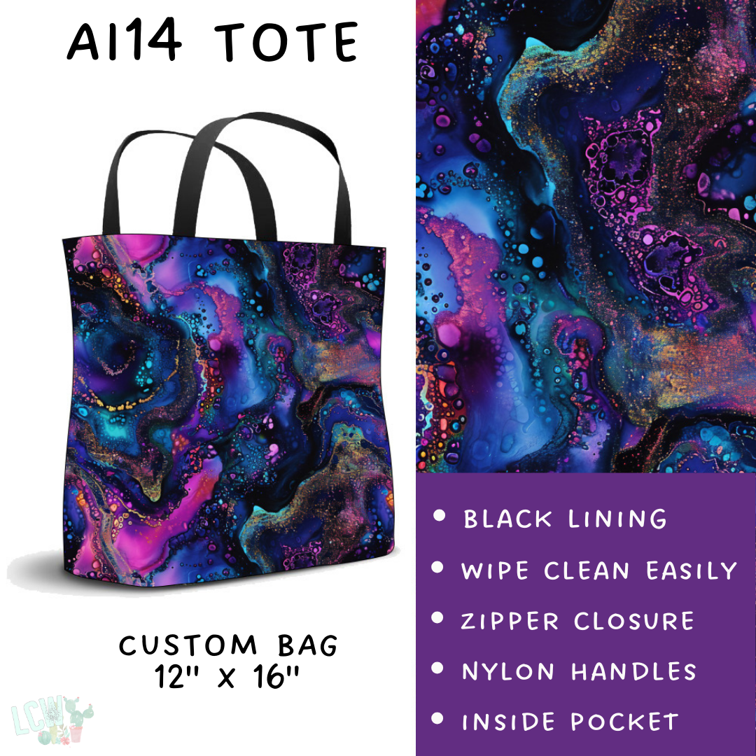 Batch #275 - Alcohol Ink - Closes 1/23 - ETA late March - AI14 Tote