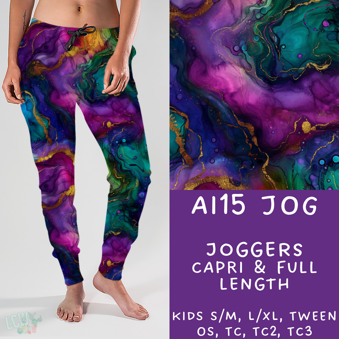 Batch #275 - Alcohol Ink - Closes 1/23 - ETA late March - AI15 Joggers