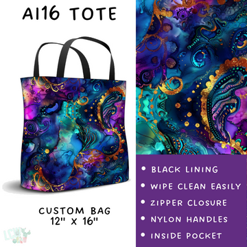 Batch #275 - Alcohol Ink - Closes 1/23 - ETA late March - AI16 Tote