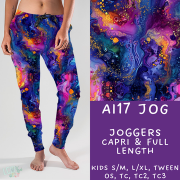 Batch #275 - Alcohol Ink - Closes 1/23 - ETA late March - AI17 Joggers