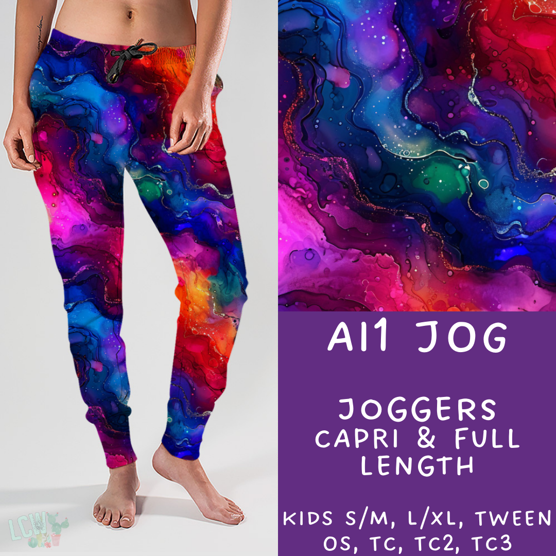 Batch #275 - Alcohol Ink - Closes 1/23 - ETA late March - AI1 Joggers