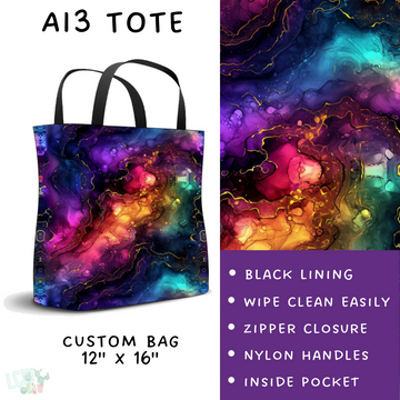 Batch #275 - Alcohol Ink - Closes 1/23 - ETA late March - AI3 Tote