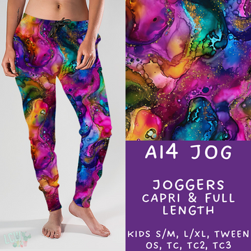 Batch #275 - Alcohol Ink - Closes 1/23 - ETA late March - AI4 Joggers