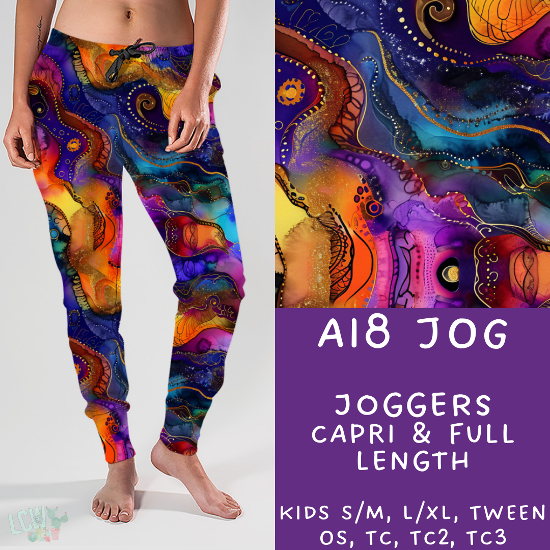 Batch #275 - Alcohol Ink - Closes 1/23 - ETA late March - AI8 Joggers