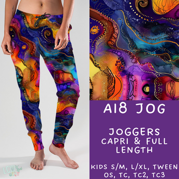 Batch #275 - Alcohol Ink - Closes 1/23 - ETA late March - AI8 Joggers