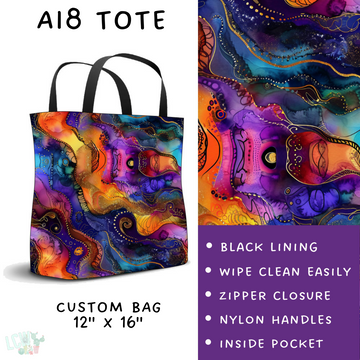 Batch #275 - Alcohol Ink - Closes 1/23 - ETA late March - AI8 Tote