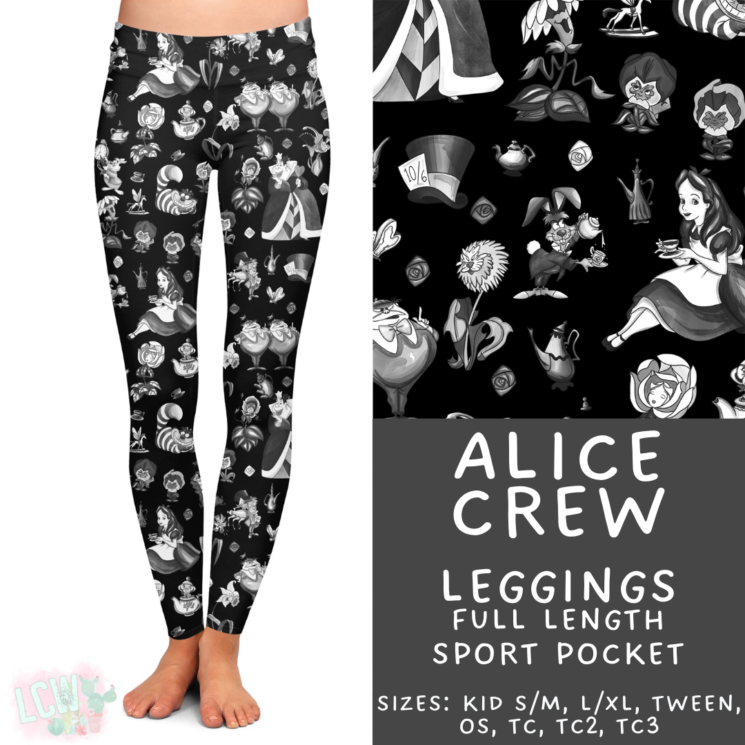 Batch #472 - Magical Faves 16 - Closes 1/5 - ETA late Feb - Alice Crew Full Length Leggings