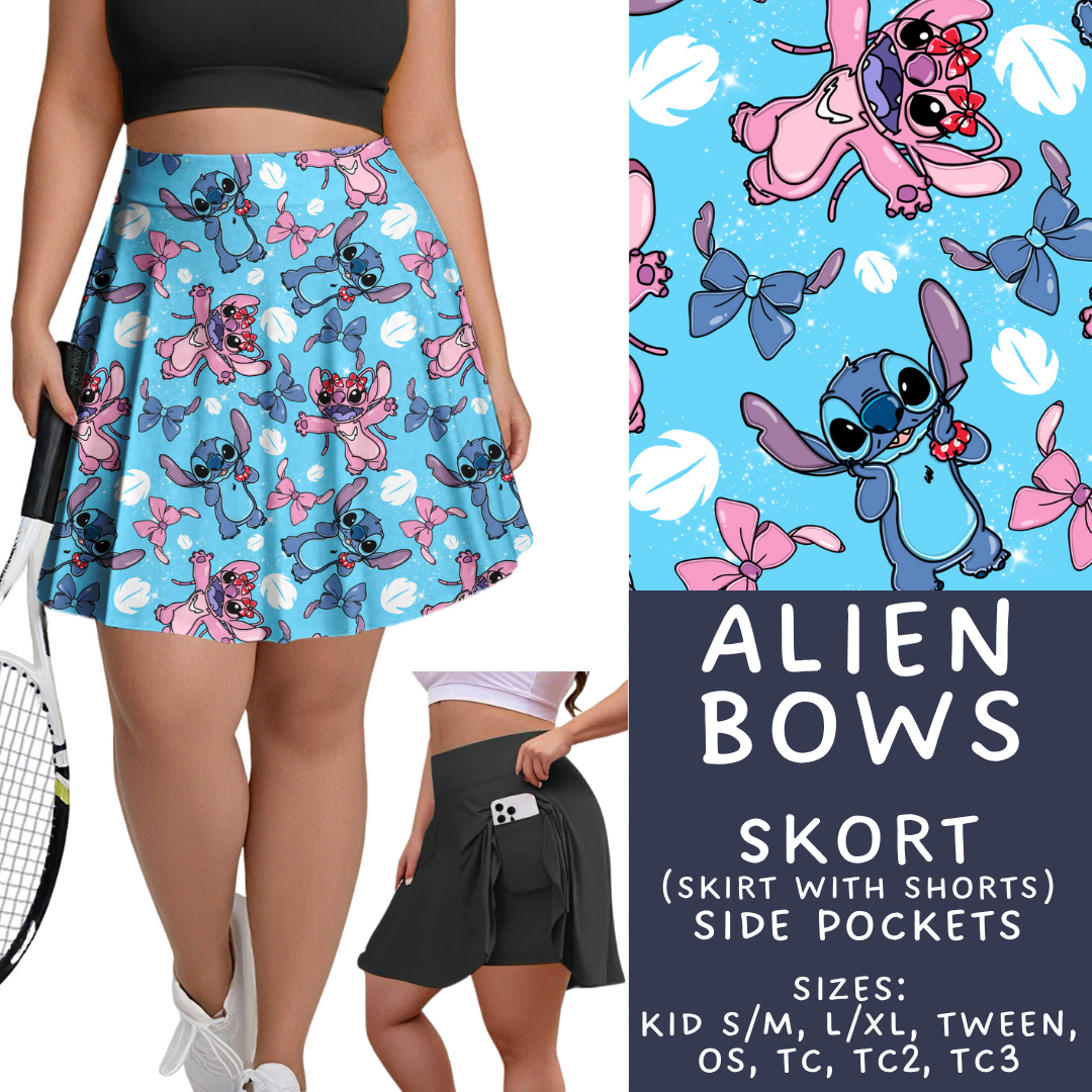 Batch #360 - Magical Faves 13 - Closes 6/23 - ETA late August - Alien Bows Skort