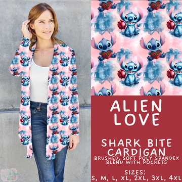 Batch #457 - Magical Character Love Collection - Closes 12/1 - ETA mid Jan - Alien Love Cardigan