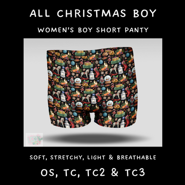 Ready To Ship - All Christmas Boy Shorts