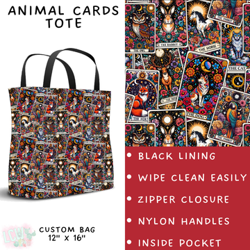 Batch #274 - Fun Run 7 - Closes 1/22 - ETA late March - Animal Cards Tote