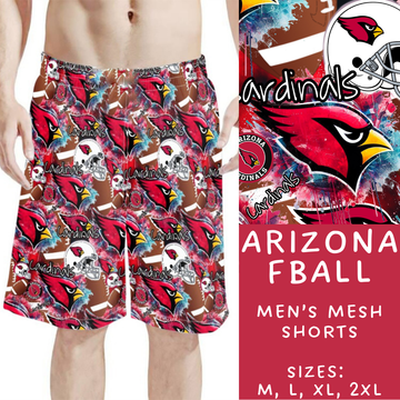 Batch #211 - Men's Shorts - Closes 10/7 - ETA mid/late Nov - Arizona Fball Men's Shorts