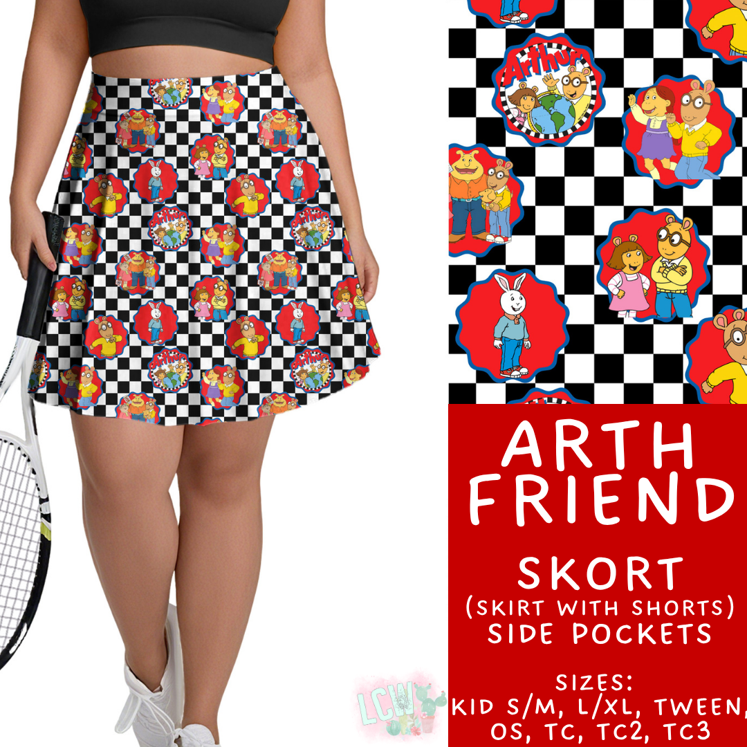 Batch #456 - Storybook Collection 4 - Closes 11/28 - ETA late Jan - Arth Friend Skort