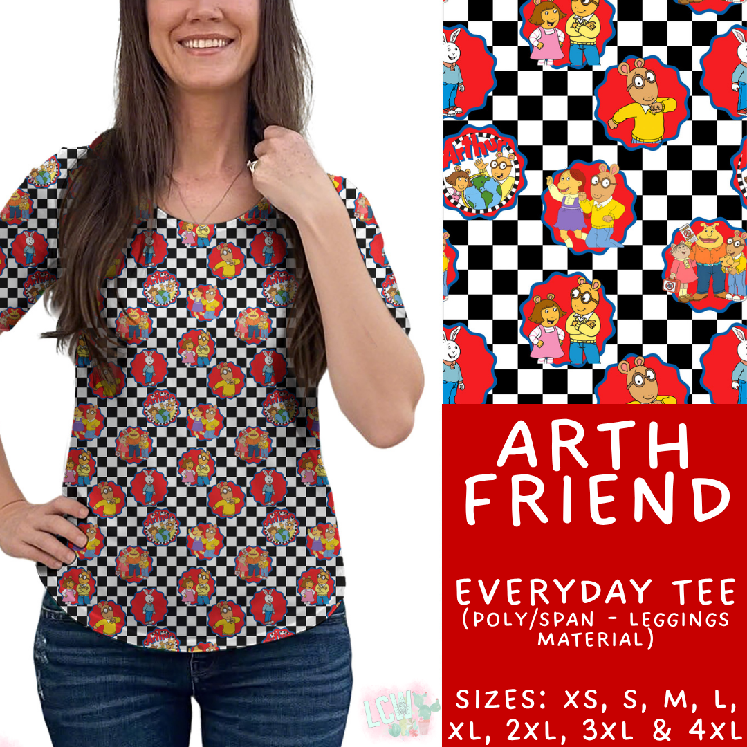Batch #456 - Storybook Collection 4 - Closes 11/28 - ETA late Jan - Arth Friend Everyday Tee