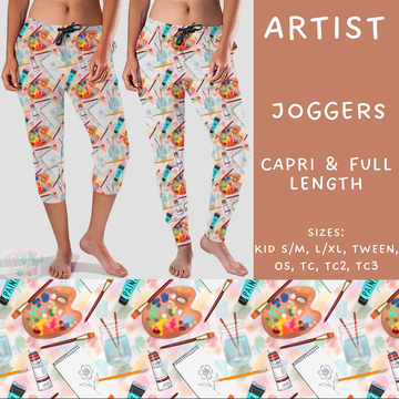 Batch #248 - Careers Collection - Closes 12/4 - ETA late Jan - Artist Full and Capri Length Joggers