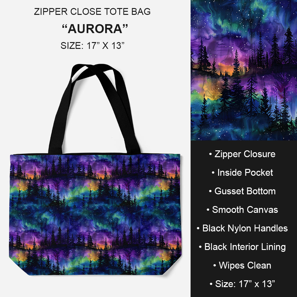 B195 - Preorder Aurora Tote Bag (Closes 11/19. ETA: late Jan.)