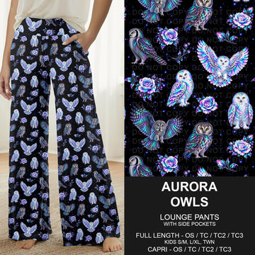 B320 - Preorder Aurora Owls Lounge Pants (Closes 11/08. ETA: mid Jan.)