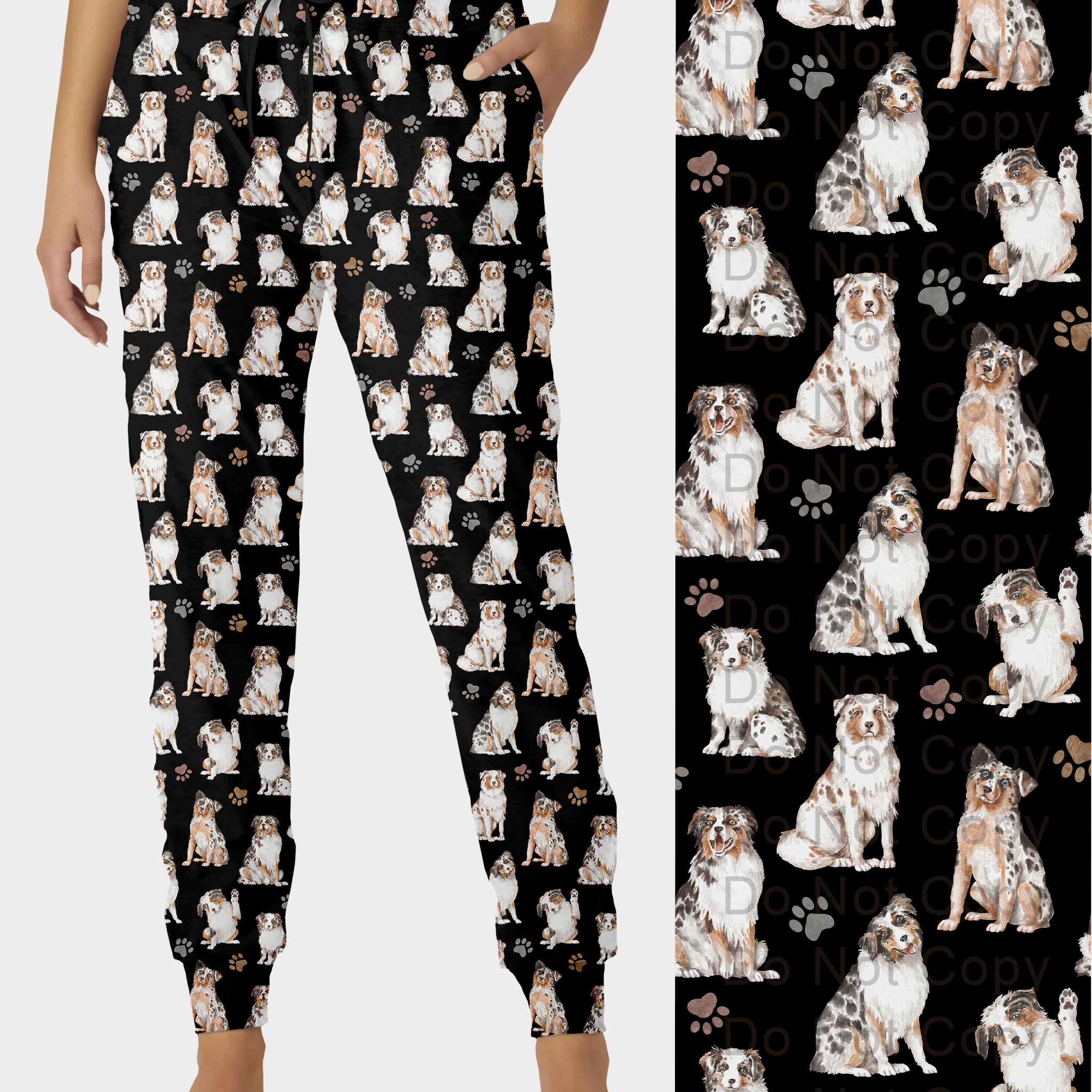 RTS - Australian Shepherd Dog Breed Joggers