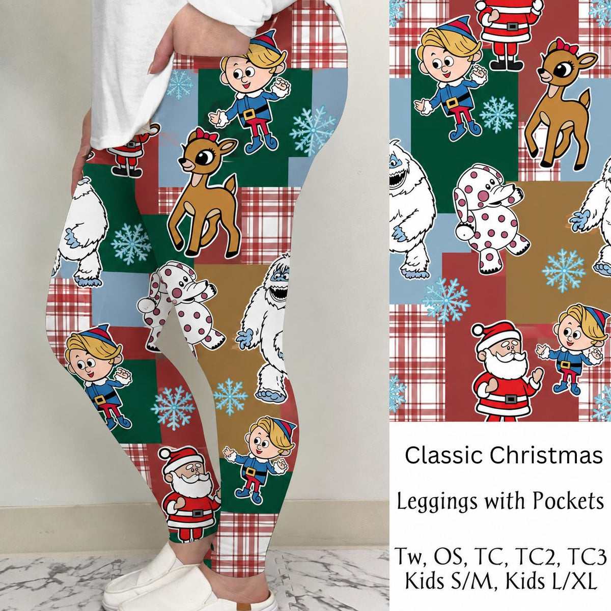 Classic Christmas Leggings/Joggers | Run Ends 10/9 | ETA 42 days