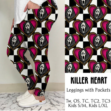 Killer Heart Leggings/Joggers | Run Ends 7/28| ETA 42 days