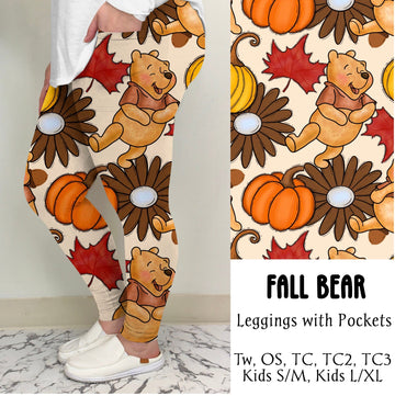 Fall Bear Leggings/Joggers | Run Ends 7/28| ETA 42 days