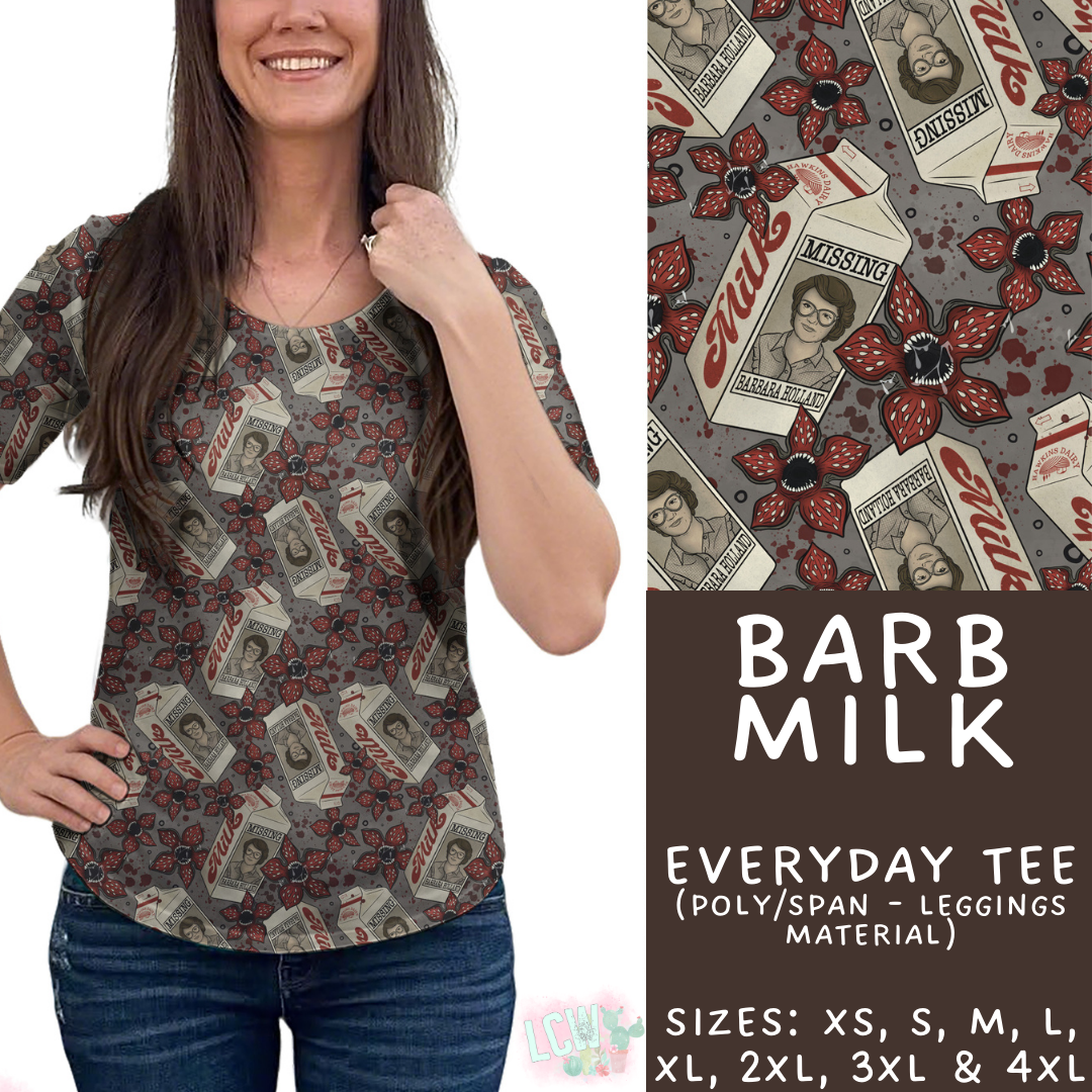 Batch #461 - October Request Run - Closes 12/9 - ETA late Jan - Barb Milk Everyday Tee