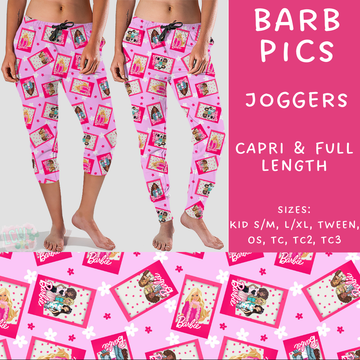 Batch #215 - Cool Characters 5 - Closes 10/11 - ETA late Nov - Barb Pics Full and Capri Length Joggers