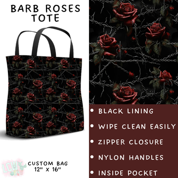 Batch #249 - October Request Run - Closes 12/6 - ETA late Jan - Barb Roses Tote