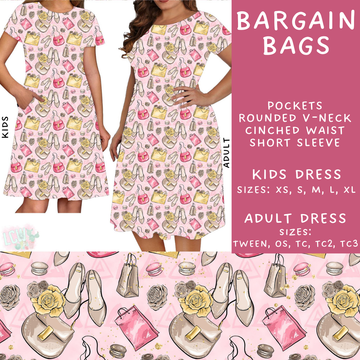 Batch #223 - Black Friday - Closes 10/18 - ETA mid Nov - Bargain Bags Adult & Kids Dresses