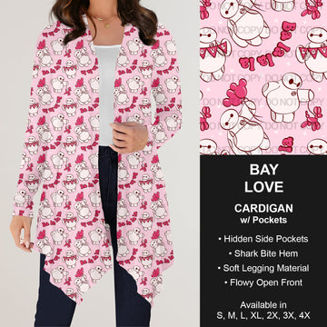 B196 Preorder - Bay Love Cardigan w/ Pockets (Closes 11/24. ETA: late Jan.)