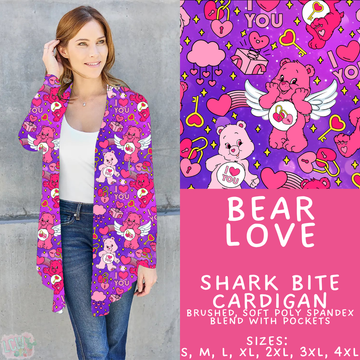 Batch #457 - Magical Character Love Collection - Closes 12/1 - ETA mid Jan - Bear Love Cardigan