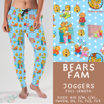Batch #456 - Storybook Collection 4 - Closes 11/28 - ETA late Jan - Bears Fam Joggers