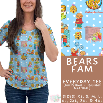 Batch #456 - Storybook Collection 4 - Closes 11/28 - ETA late Jan - Bears Fam Everyday Tee