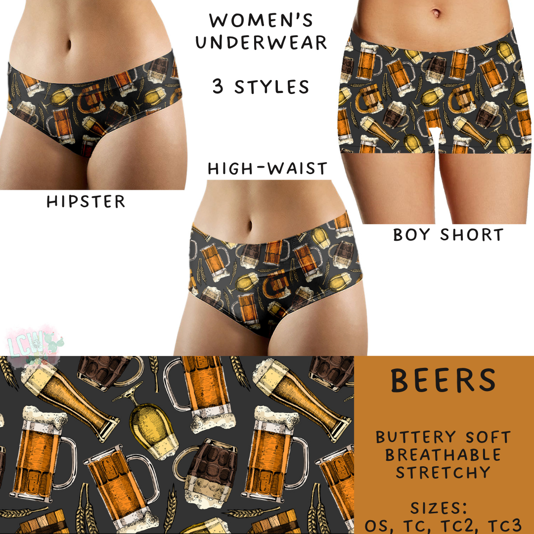 Batch #244 - Comfortable Underwear 2 - Closes 11/27 - ETA mid/late Jan - Beers Women's Underwear