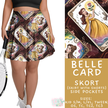 Batch #474 - Princess Tarot - Closes 1/12 - ETA early/mid March - Belle Card Skort