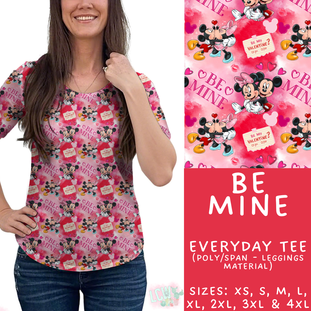 Batch #457 - Magical Character Love Collection - Closes 12/1 - ETA mid Jan - Be Mine Everyday Tee