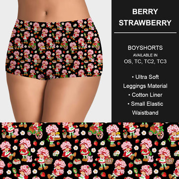 B152 - Preorder Berry Strawberry Boyshorts (Closes 5/17. ETA: late July)