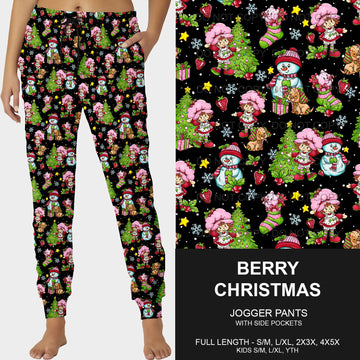 B182 - Preorder Berry Christmas Joggers (Closes 9/29. ETA late Nov.)